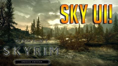 How to Install SkyUI for Skyrim SE (Special Edition) (Mod .